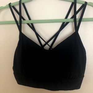 Black Sports Bra